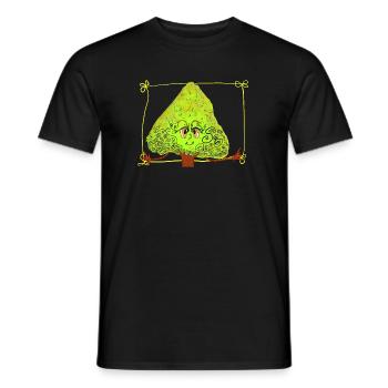 Fantastic Tree with Sprinkles - Men's T-Shirt - black - Front - AI Model Male 178 light (178cm)