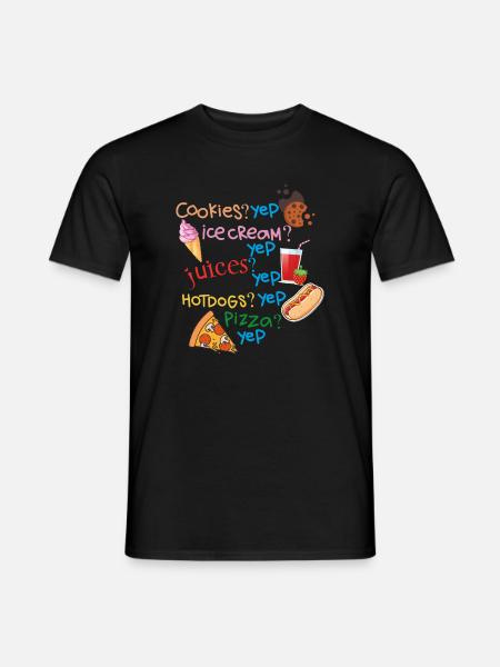 Funny sayings for birthday - Men's T-Shirt - black