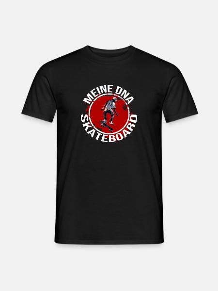 Meine DNA - Skateboard - Männer T-Shirt - Schwarz