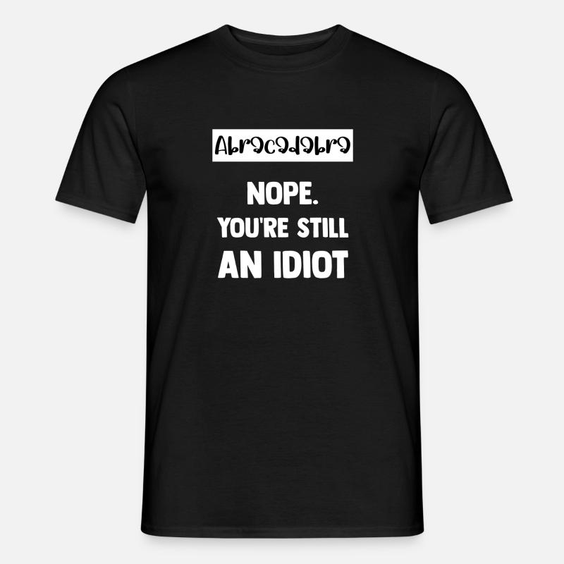 Abracadabra - Männer T-Shirt - Schwarz