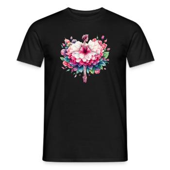 Danseuse de ballet avec tutu - T-shirt homme - noir - Devant - AI Model Male 178 light (178cm)