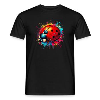 Marienkäfer - Männer T-Shirt - Schwarz - Vorne - AI Model Male 178 light (178cm)