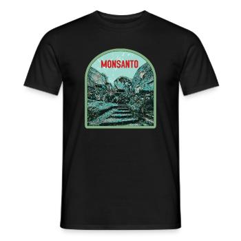 Monsanto village rustique du Portugal - T-shirt homme - noir - Devant - AI Model Male 178 light (178cm)