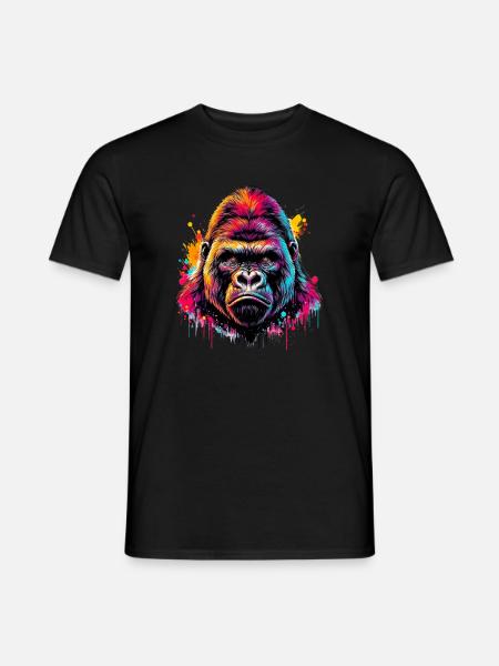 Gorille - T-shirt homme - noir