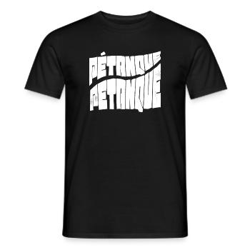 Boules de pétanque pour pétanque, pétanque et pétanque - T-shirt homme - noir - Devant - AI Model Male 178 light (178cm)
