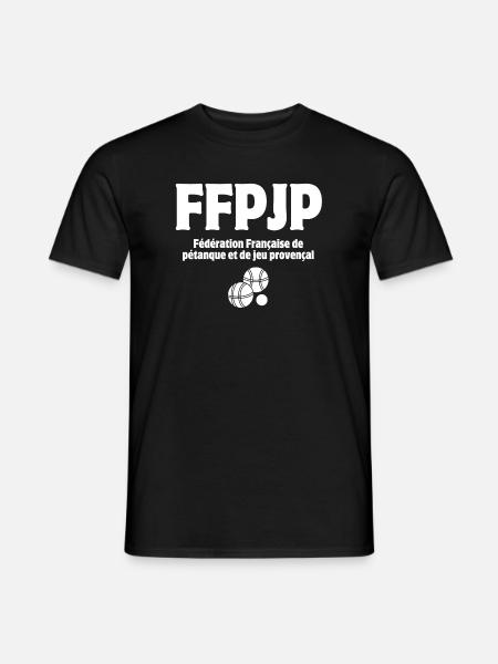 pétanque, pétanque player, pétanqueur - Men's T-Shirt - black