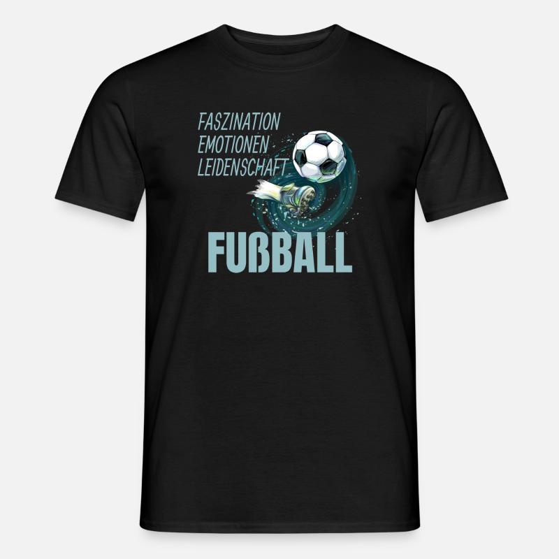 Faszination - Emotionen - Leidenschaft - Männer T-Shirt - Schwarz