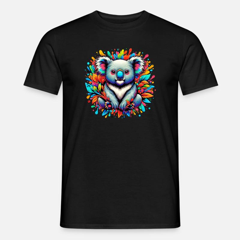 Koala - Men's T-Shirt - black