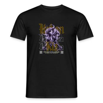 Kizomba Social Perspektiv Urban Kiz - Männer T-Shirt - Schwarz - Vorne - AI Model Male 178 light (178cm)