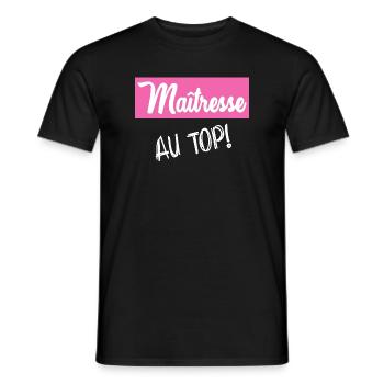 VIELEN DANK. GELIEBTE. DANKE HERRIN - Männer T-Shirt - Schwarz - Vorne - AI Model Male 178 light (178cm)