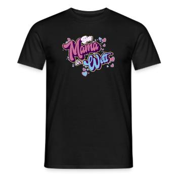 Beste Mama Der Welt - Männer T-Shirt - Schwarz - Vorne - AI Model Male 178 light (178cm)