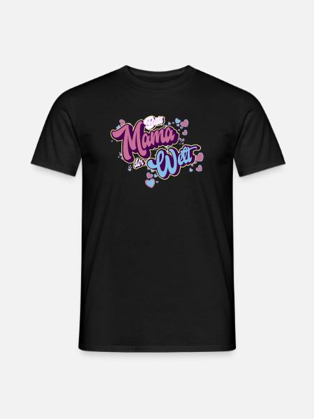 Beste Mama Der Welt - Männer T-Shirt - Schwarz