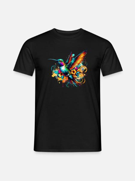 Hummingbird - Men's T-Shirt - black