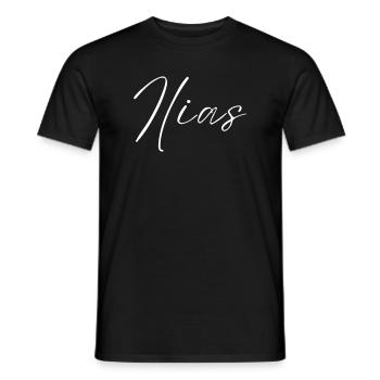 T-shirt Nom Iliad cadeau pour hommes - T-shirt homme - noir - Devant - AI Model Male 178 light (178cm)