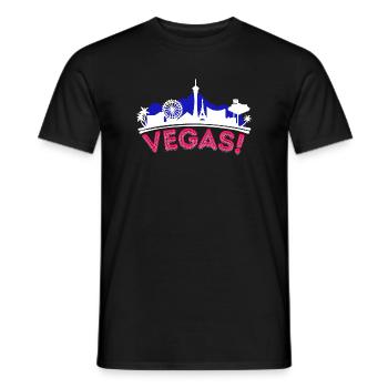 Poker Casino Royal Flush Jeu de cartes Vegas Jeux d’argent - T-shirt homme - noir - Devant - AI Model Male 178 light (178cm)