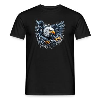 Aigle - T-shirt homme - noir - Devant - AI Model Male 178 light (178cm)