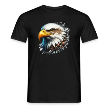Aigle - T-shirt homme - noir - Devant - AI Model Male 178 light (178cm)