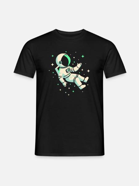 Astronaute - T-shirt homme - noir