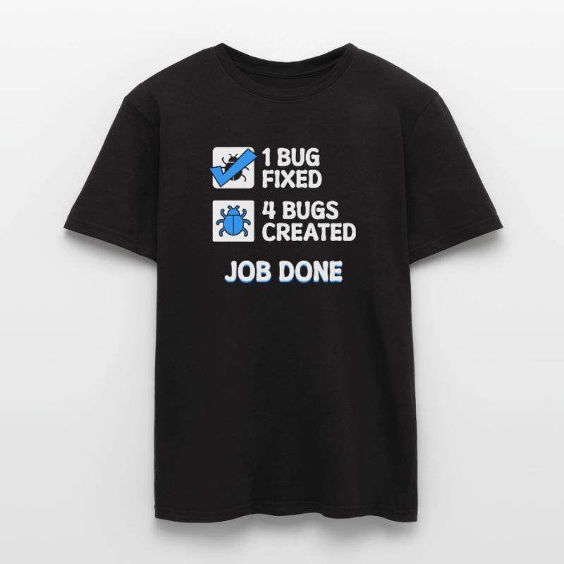 Bugfixing Developer Bugs Code Statement Computer Science Men's T-shirt