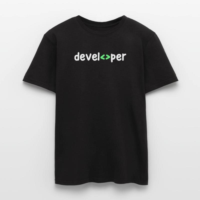 Développeur Code Scripting Debug Informatik Geek T-shirt homme
