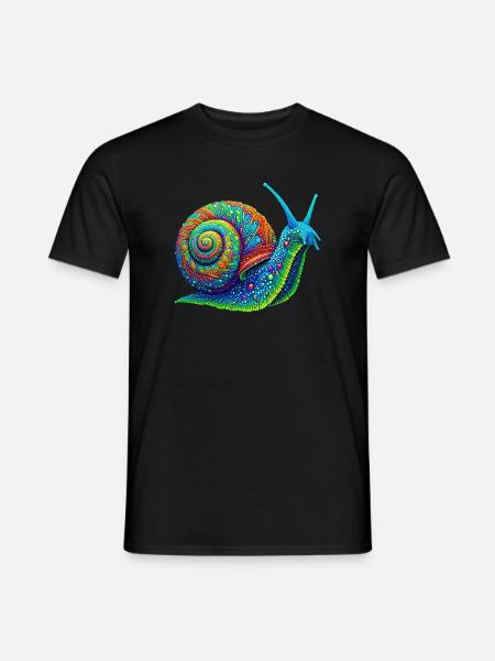 Escargot - T-shirt homme - noir