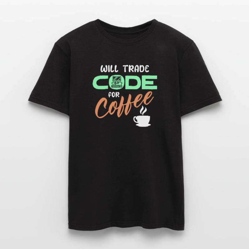 Programmeur, Développeur, Instruction de code, Ordinateur T-shirt homme