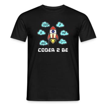 Developer Statement Css Php Java C++ Programmierer - Männer T-Shirt - Schwarz - Vorne - AI Model Male 178 light (178cm)