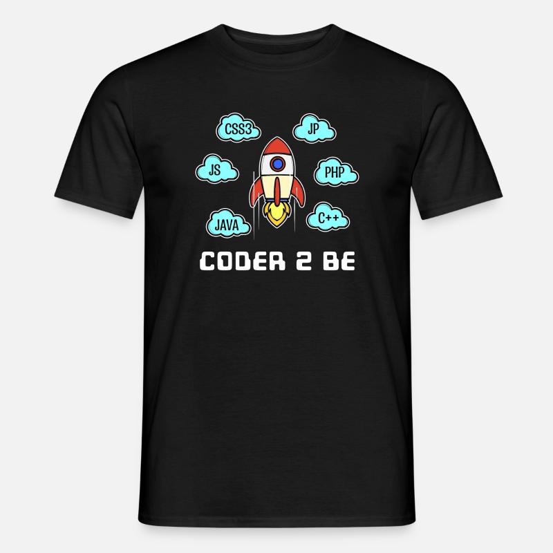 Developer Statement Css Php Java C++ Programmierer - Männer T-Shirt - Schwarz