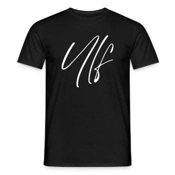 Ulf Name T-Shirt Gift for Men - Men's T-Shirt - black - Front - AI Model Male 178 light (178cm)