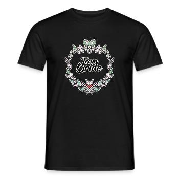 Équipe Bride - T-shirt homme - noir - Devant - AI Model Male 178 light (178cm)