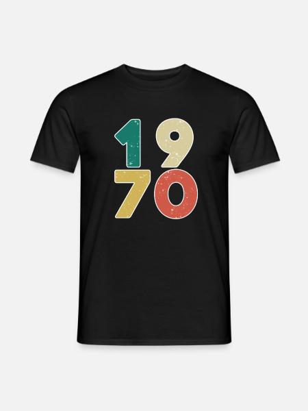 1970 - Born 1970 - Built in 1970 - Men's T-Shirt - black