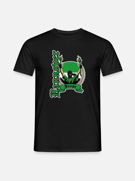 Hannover Jungs Fußball - Männer T-Shirt - Schwarz