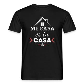 Modern Design for Mother's Day - Men's T-Shirt - black - Front - AI Model Male 178 light (178cm)