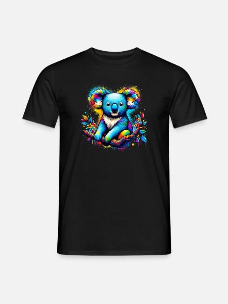 Koala - Men's T-Shirt - black