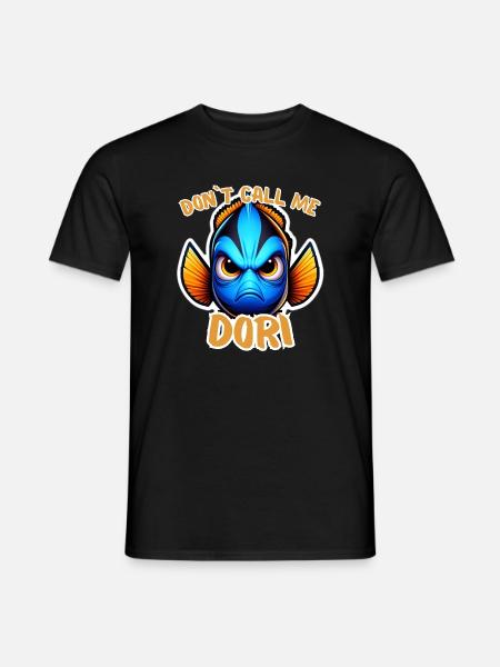 Angry Dori - Men's T-Shirt - black