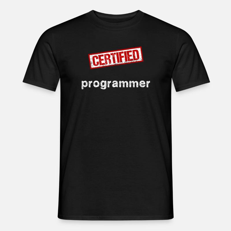Programmeur - T-shirt homme - noir