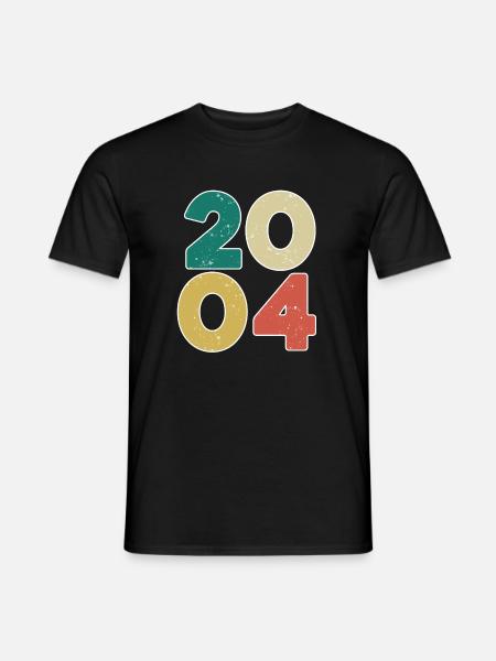 2004 - Year 2004 - Year 2004 - Men's T-Shirt - black