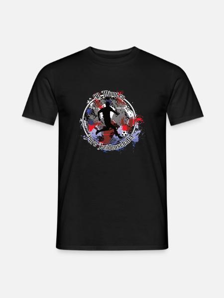 Footballers from Munich – pure passion - Men's T-Shirt - black
