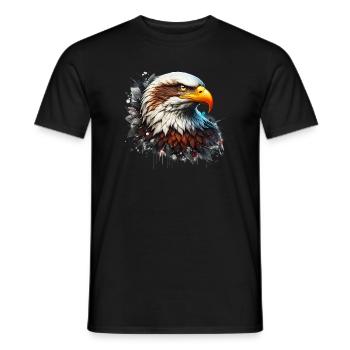 Aigle - T-shirt homme - noir - Devant - AI Model Male 178 light (178cm)