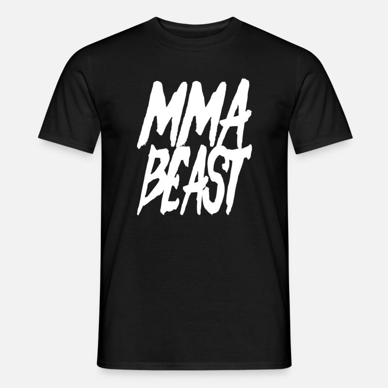 MMA Beast - cooles Kampfsport Design - Männer T-Shirt - Schwarz