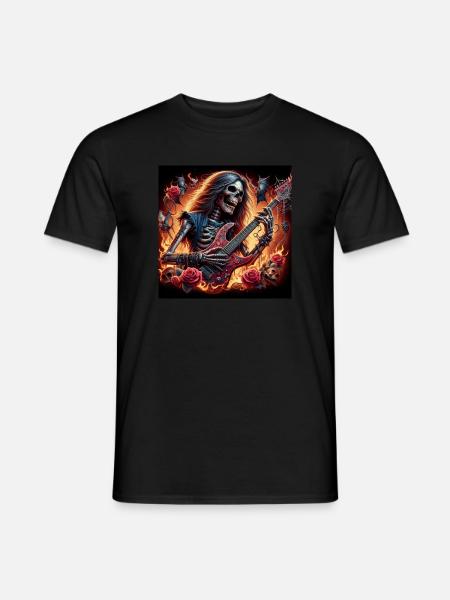 Metalhead After Death - Men's T-Shirt - black