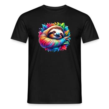 Paresse - T-shirt homme - noir - Devant - AI Model Male 178 light (178cm)