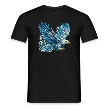 Aigle - T-shirt homme - noir - Devant - AI Model Male 178 light (178cm)