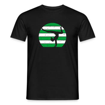 Turnerin Gymnastik Turnverein Turnen Turnsport - Männer T-Shirt - Schwarz - Vorne - AI Model Male 178 light (178cm)