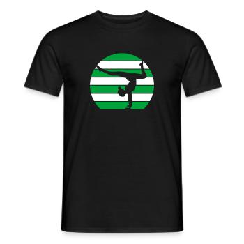 Turnerin Gymnastik Turnverein Turnen Turnsport - Männer T-Shirt - Schwarz - Vorne - AI Model Male 178 light (178cm)