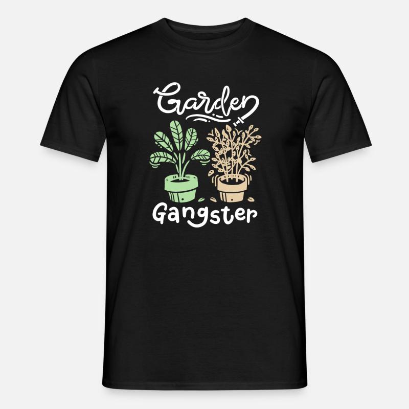 Garten Gärtner - Männer T-Shirt - Schwarz