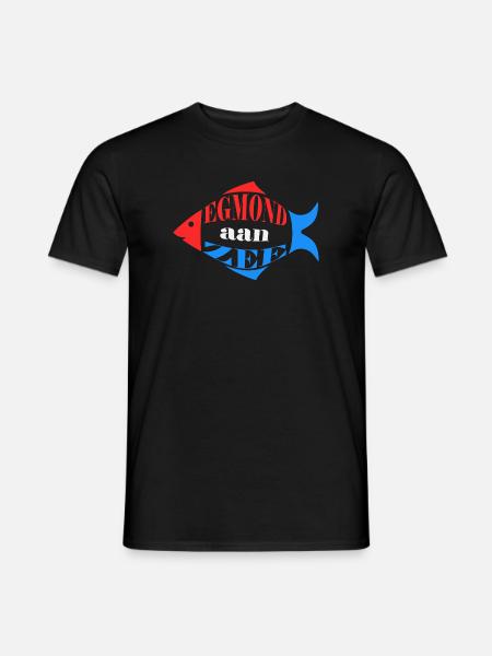 Egmond aan zee - Men's T-Shirt - black