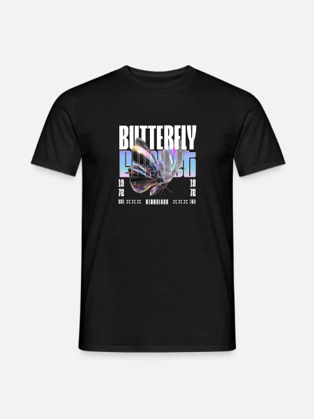 Butterfly Effect Holo - Men's T-Shirt - black