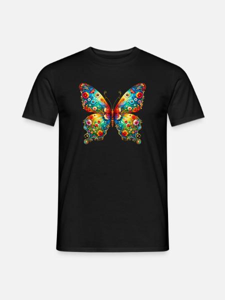Papillon - T-shirt homme - noir