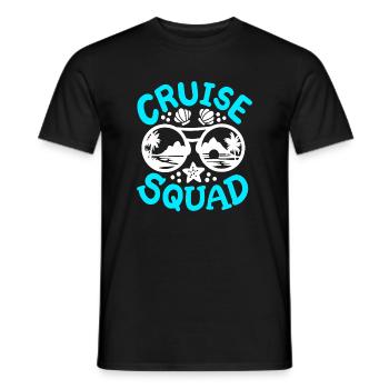 Kreuzfahrt Familie Urlaub - Männer T-Shirt - Schwarz - Vorne - AI Model Male 178 light (178cm)